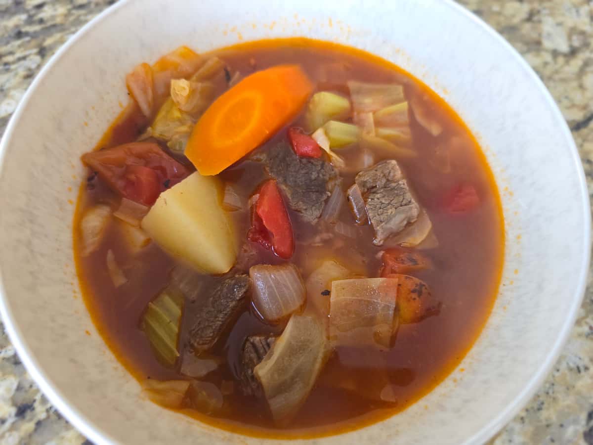 Mennonite Cabbage Borscht — A Quintessential Prairie Soup