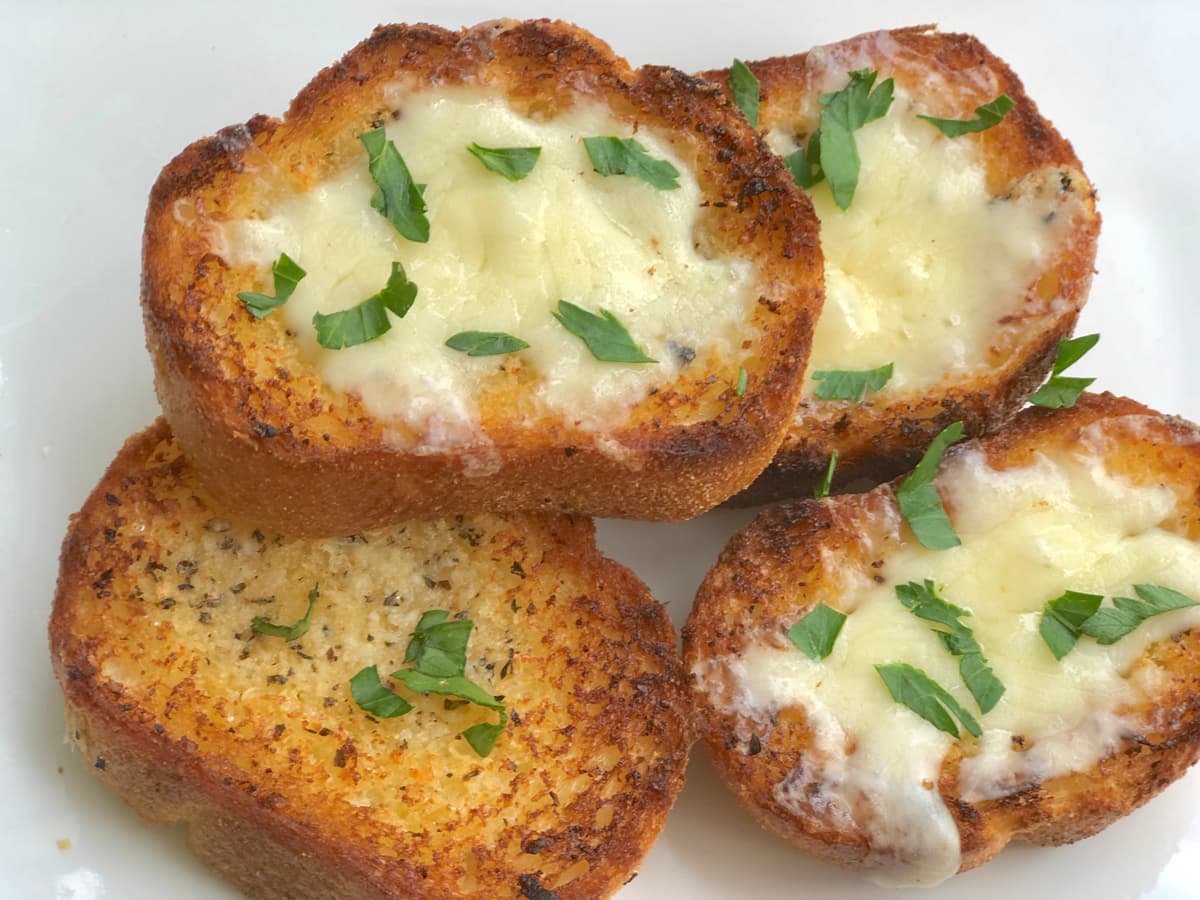 Garlic Bread preparation step 1