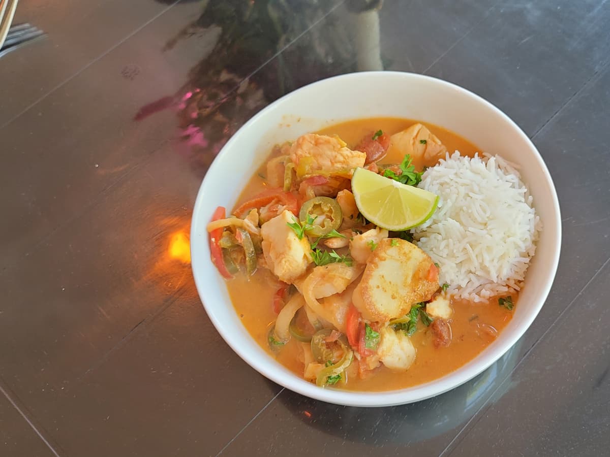 يخنة السمك البرازيلية preparation step 1