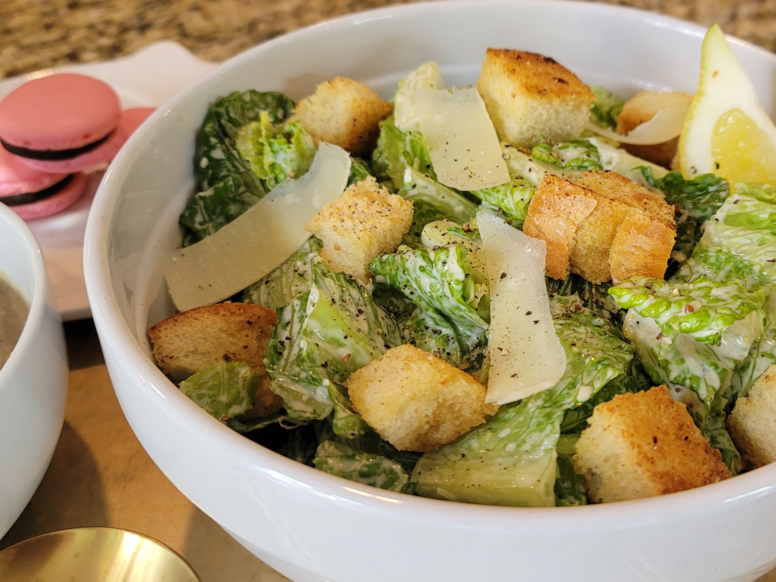 Caesar Salad with the Best Buttery Croutons preparation step 1