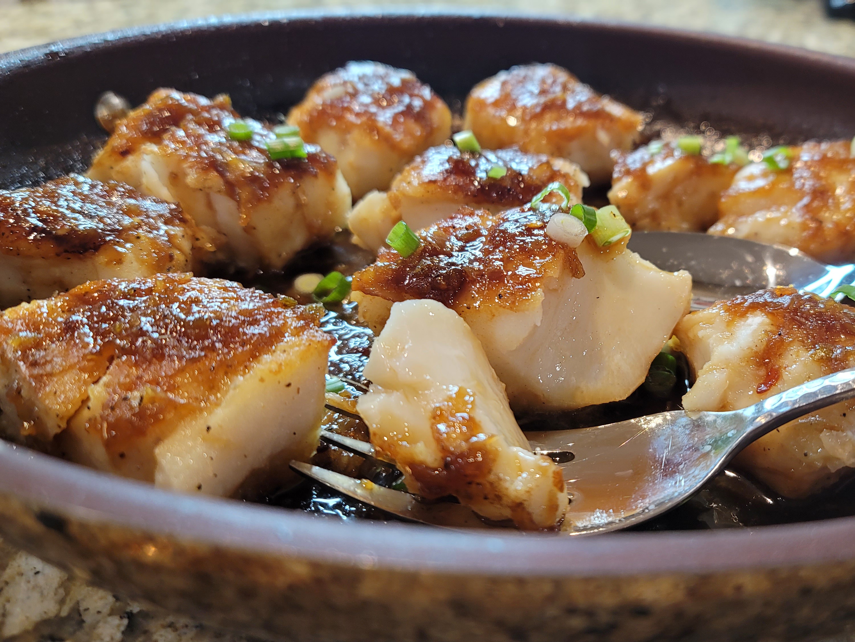 Cabillaud chili-lime preparation step 1