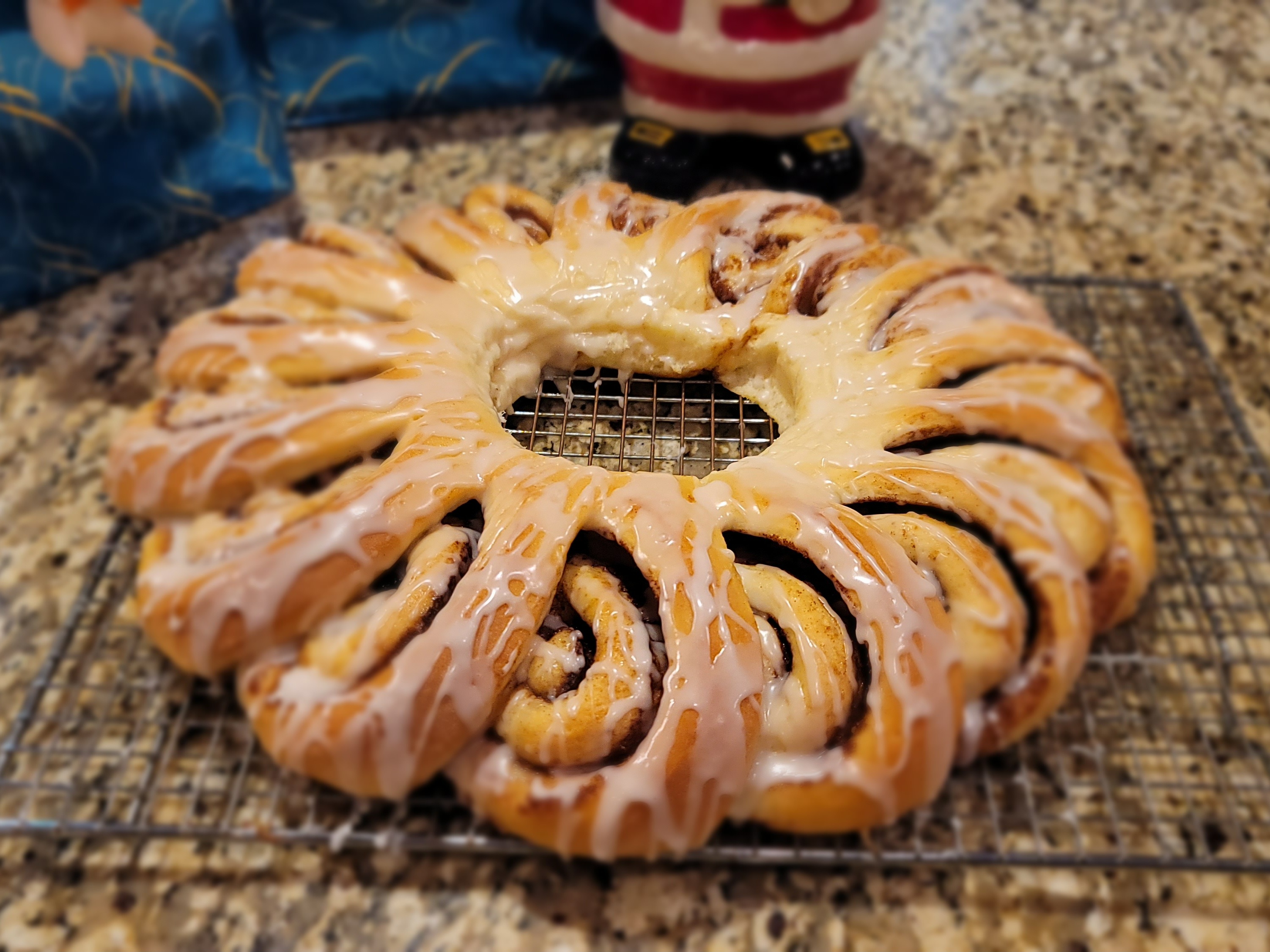 Bánh Quế Hình Vòng Hoa preparation step 1