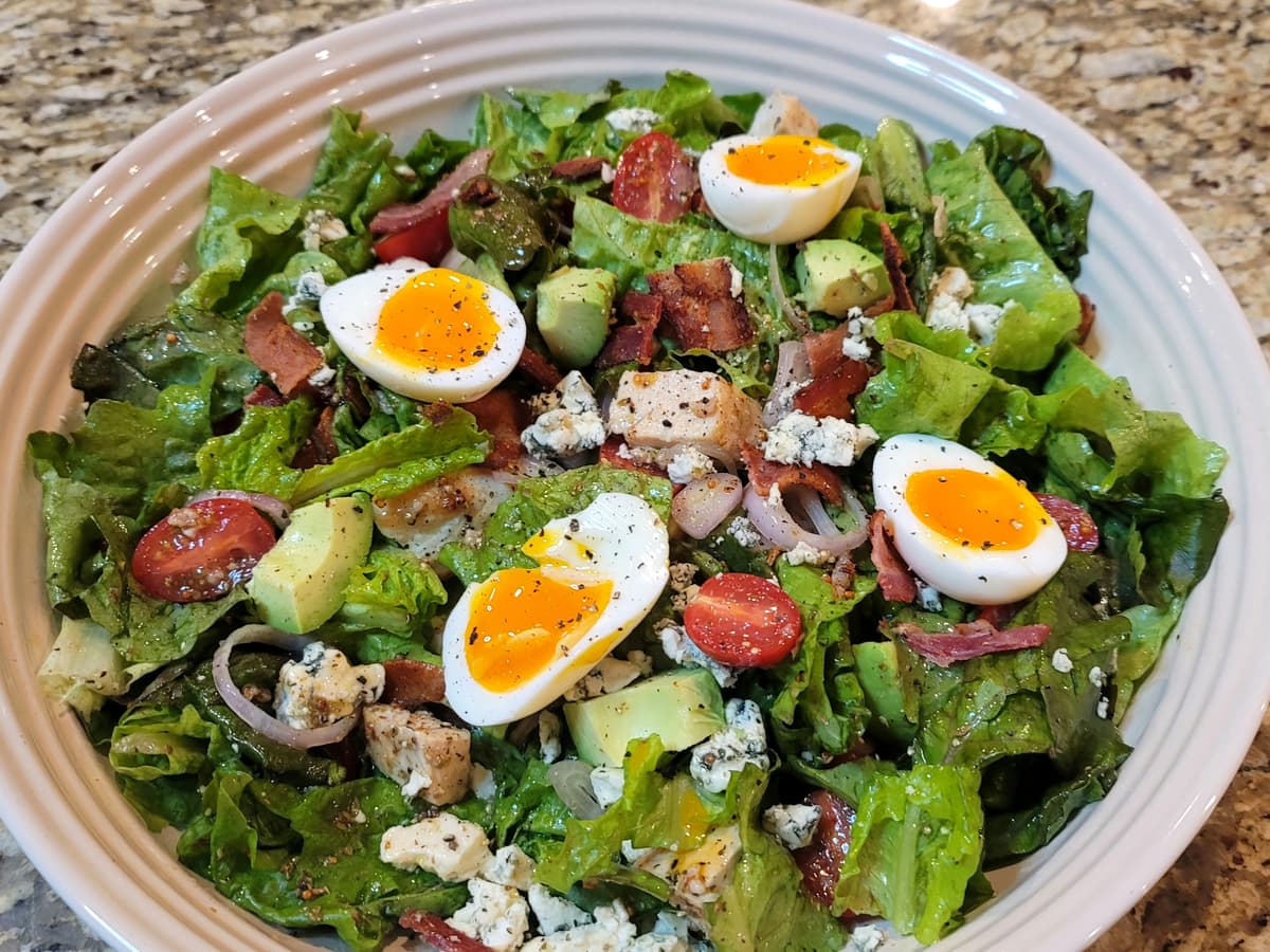 कॉब सलाद preparation step 1