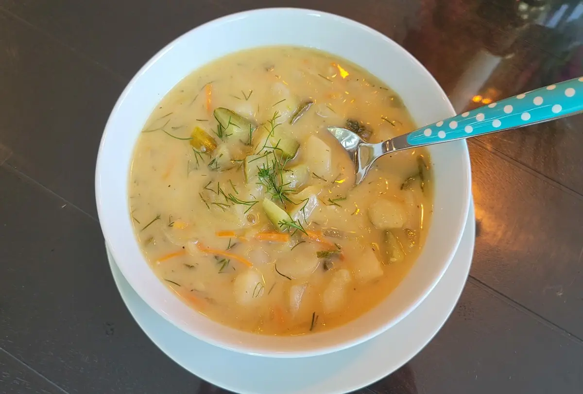 Dill Pickle Soup