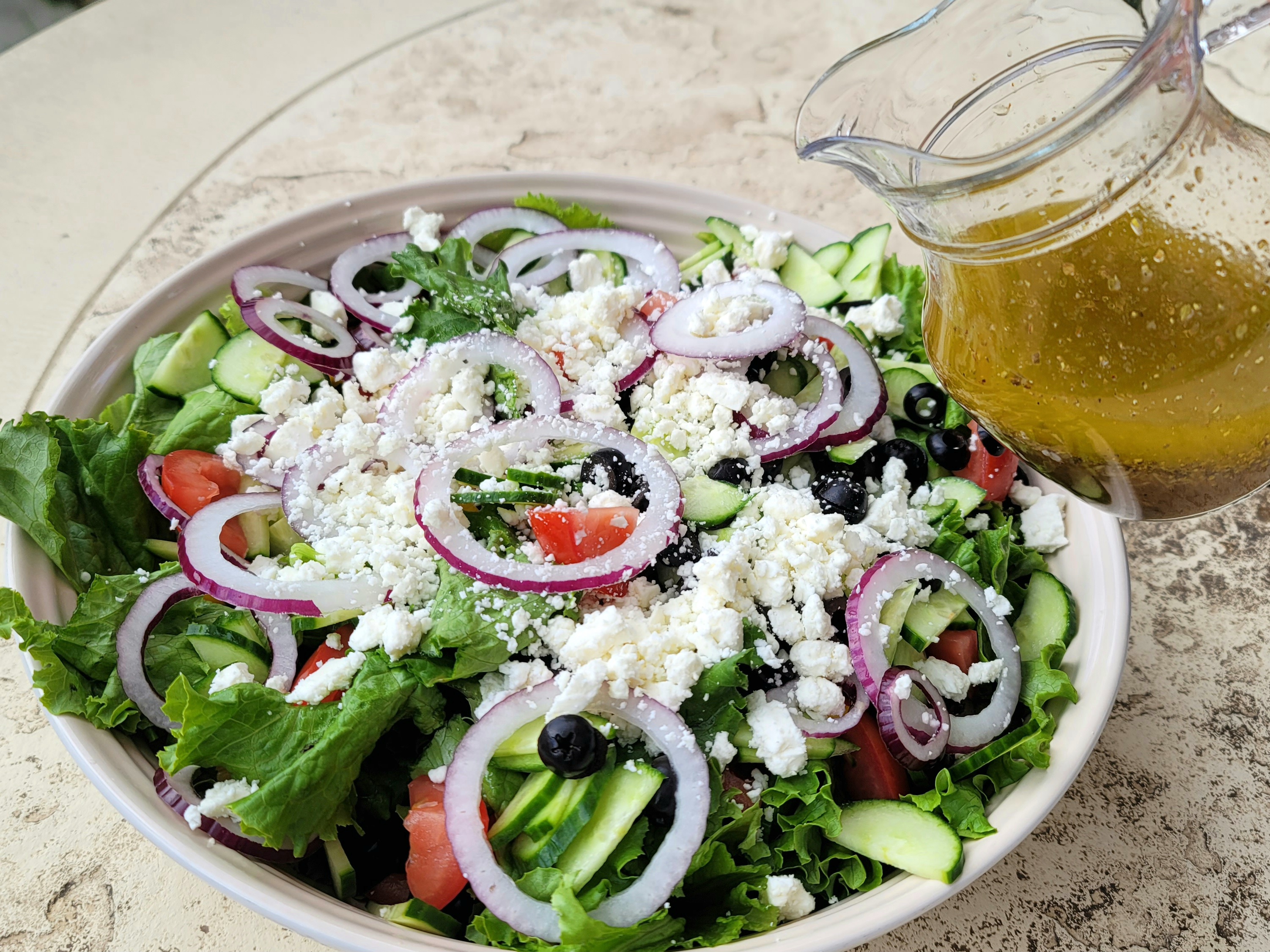 ग्रीक सलाद ड्रेसिंग