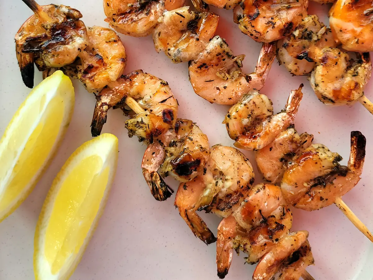 Grilled Shrimp Skewers