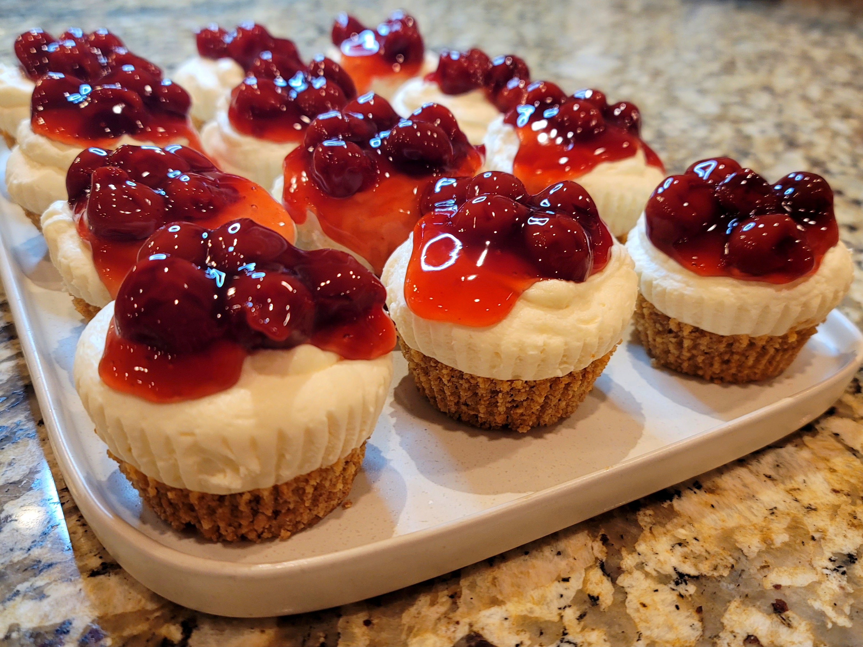 Individuelle No-Bake-Cheesecakes