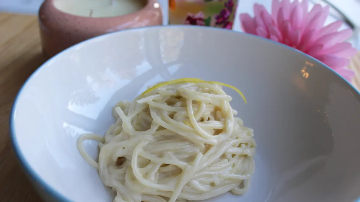 Pasta al Limone 🍋 preparation step 1
