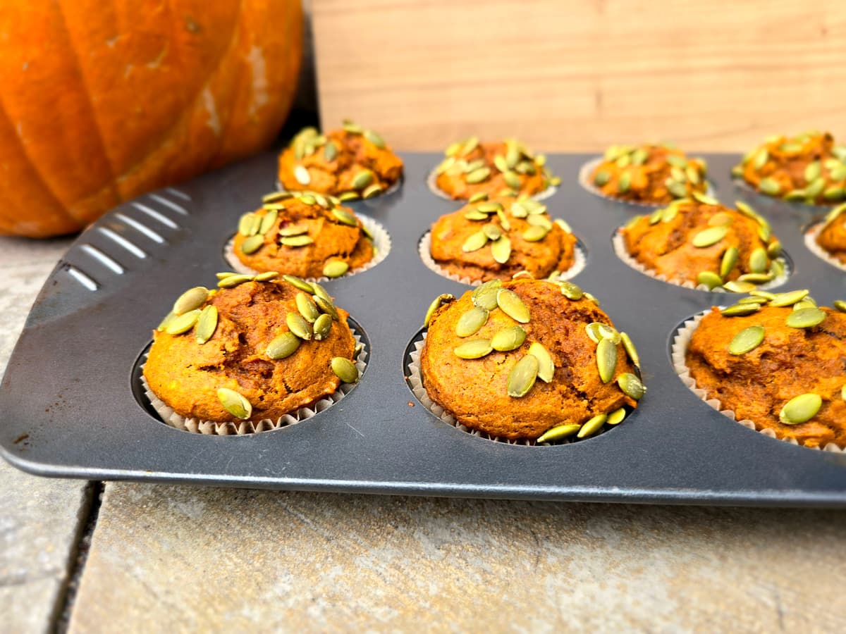 Muffins de Calabaza Fáciles
