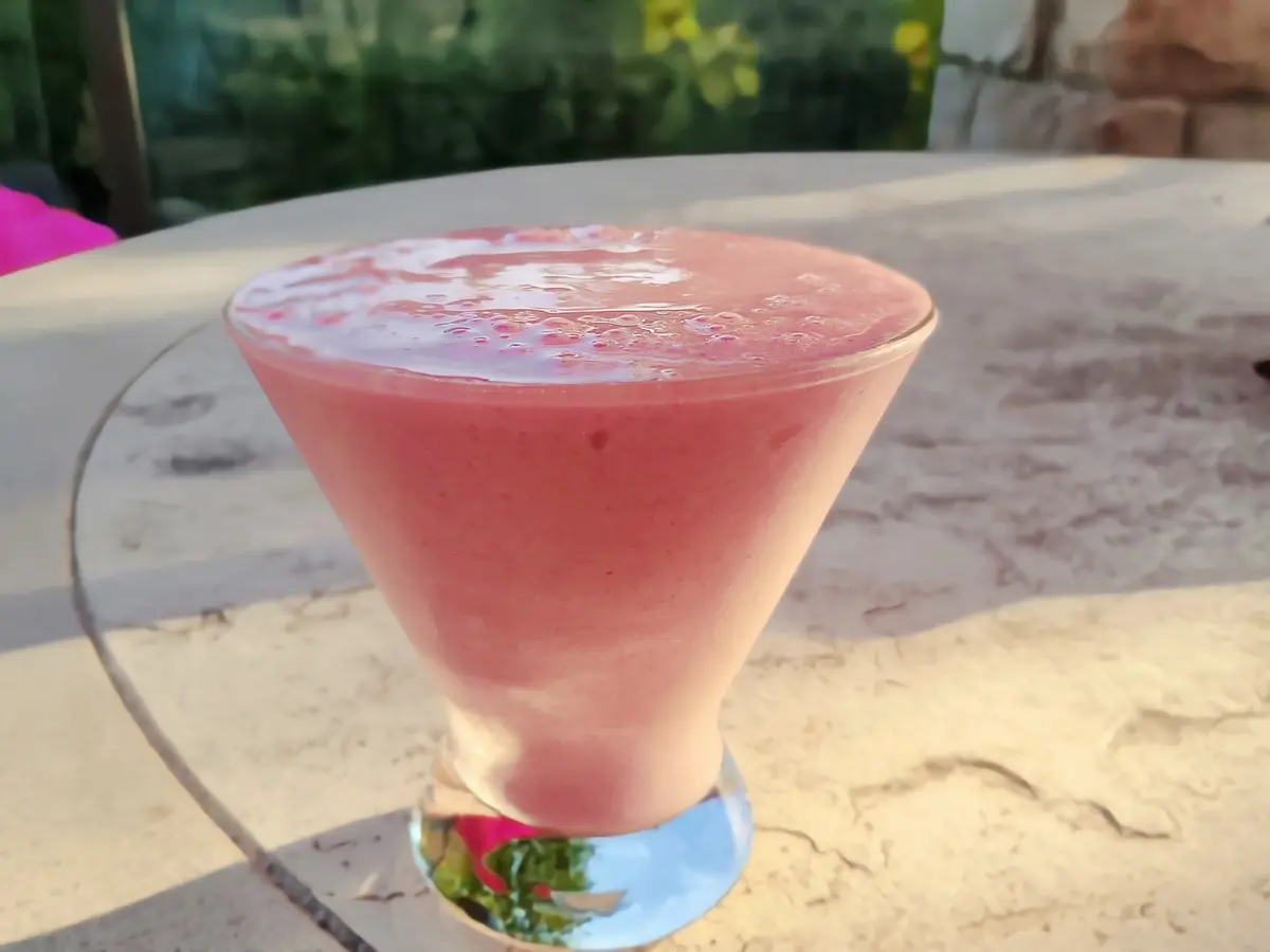 Strawberry Banana “Orange Julius” Smoothie