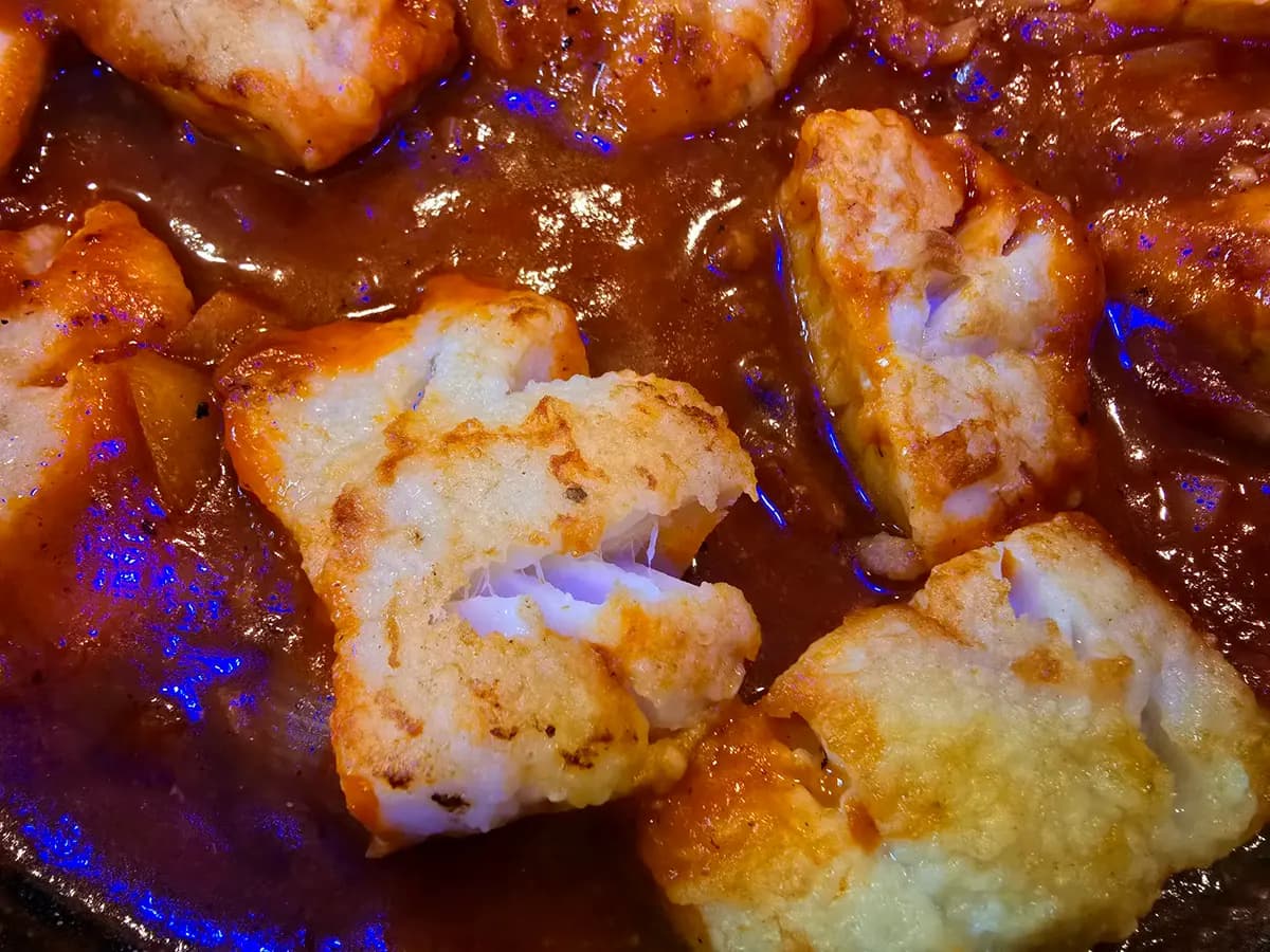 Cold Russian Fish in Tomato Sauce (Classic Soviet-Style Dish)