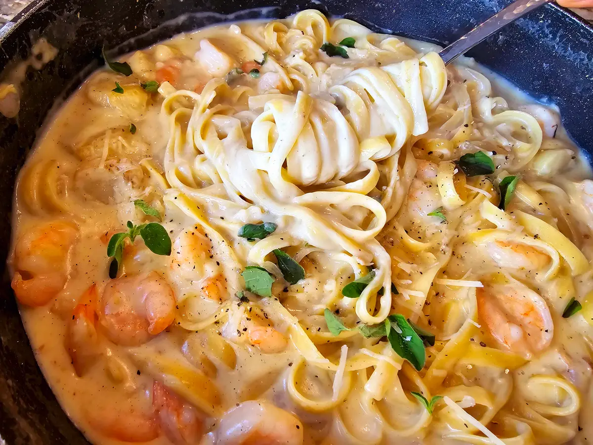 Zero Cream Seafood Fettuccine Alfredo – Olive Garden Fettuccine Alfredo Copycat