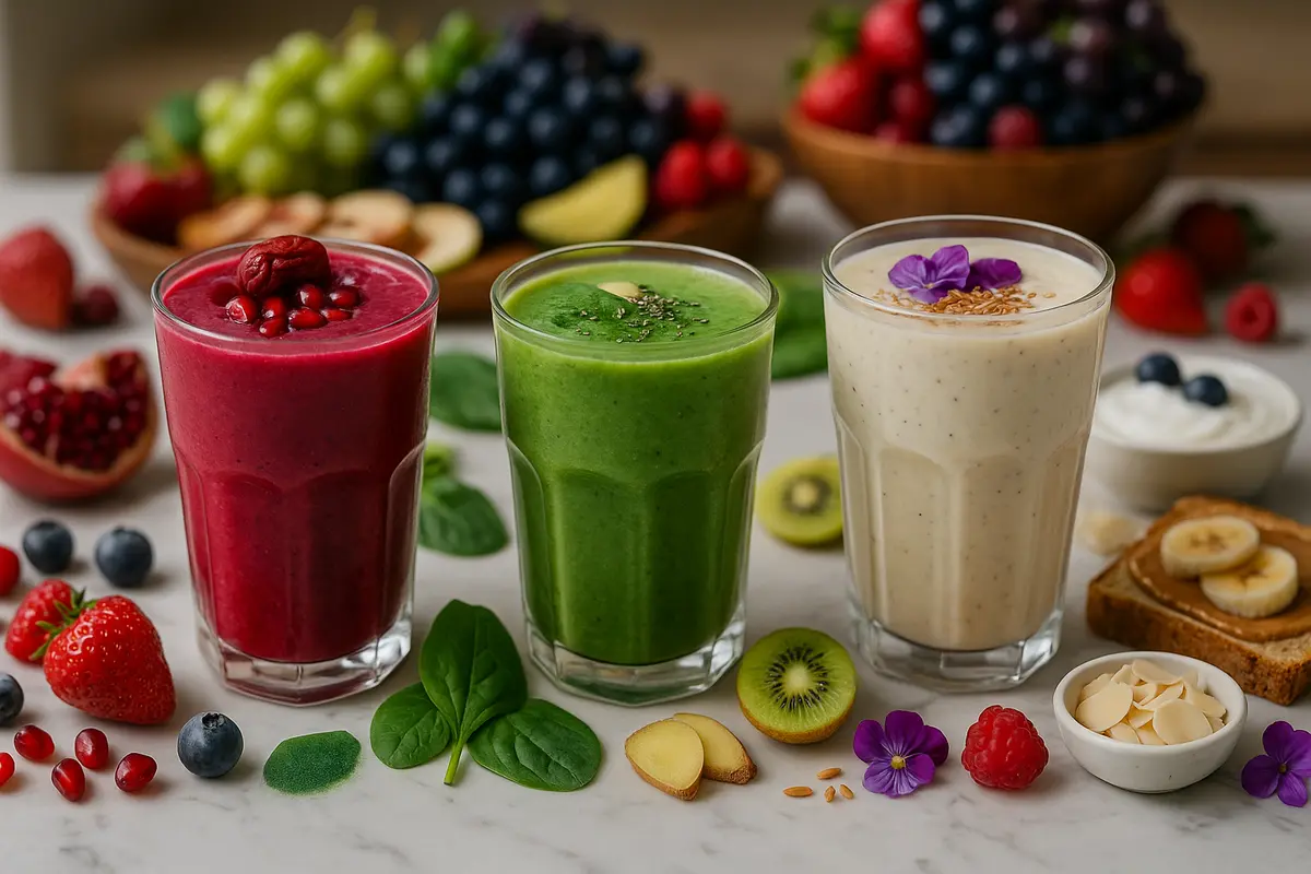 Billionaire Smoothies: Creamy, Colorful, and Packed with Superfoods: Scandi Red, Jade Elixir, and Cloud Fuel