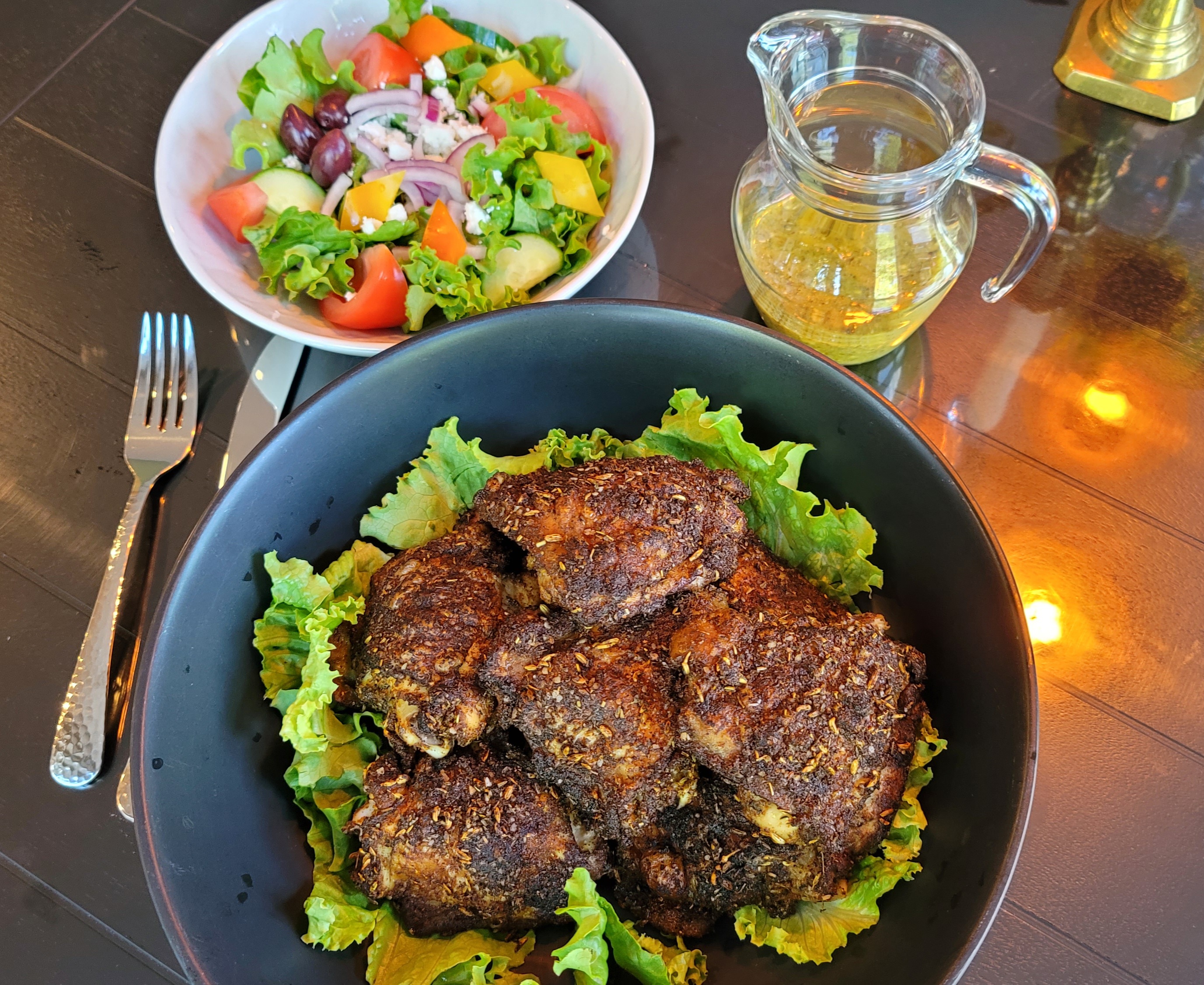 Frango Enegrecido – Ousado, Picante e Cheio de Sabor! preparation step 1