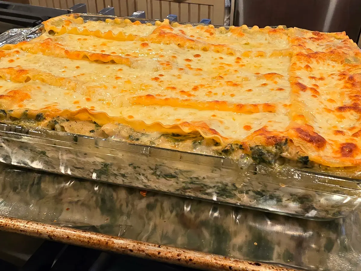 Creamy Chicken Lasagna