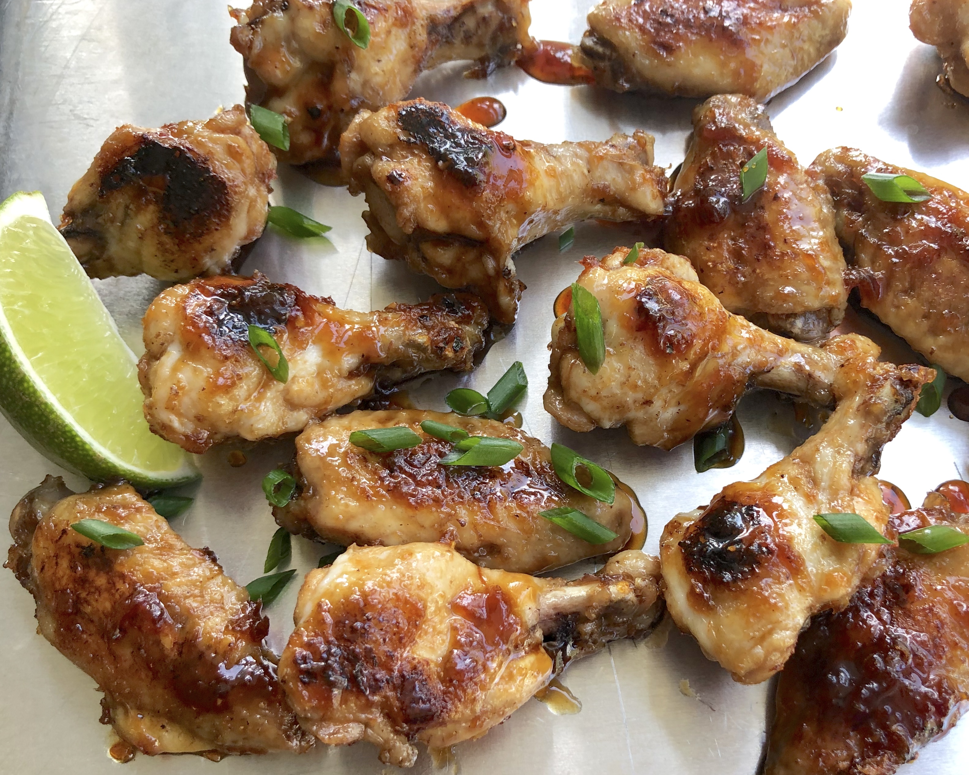 꿀 마늘 치킨 윙 preparation step 1