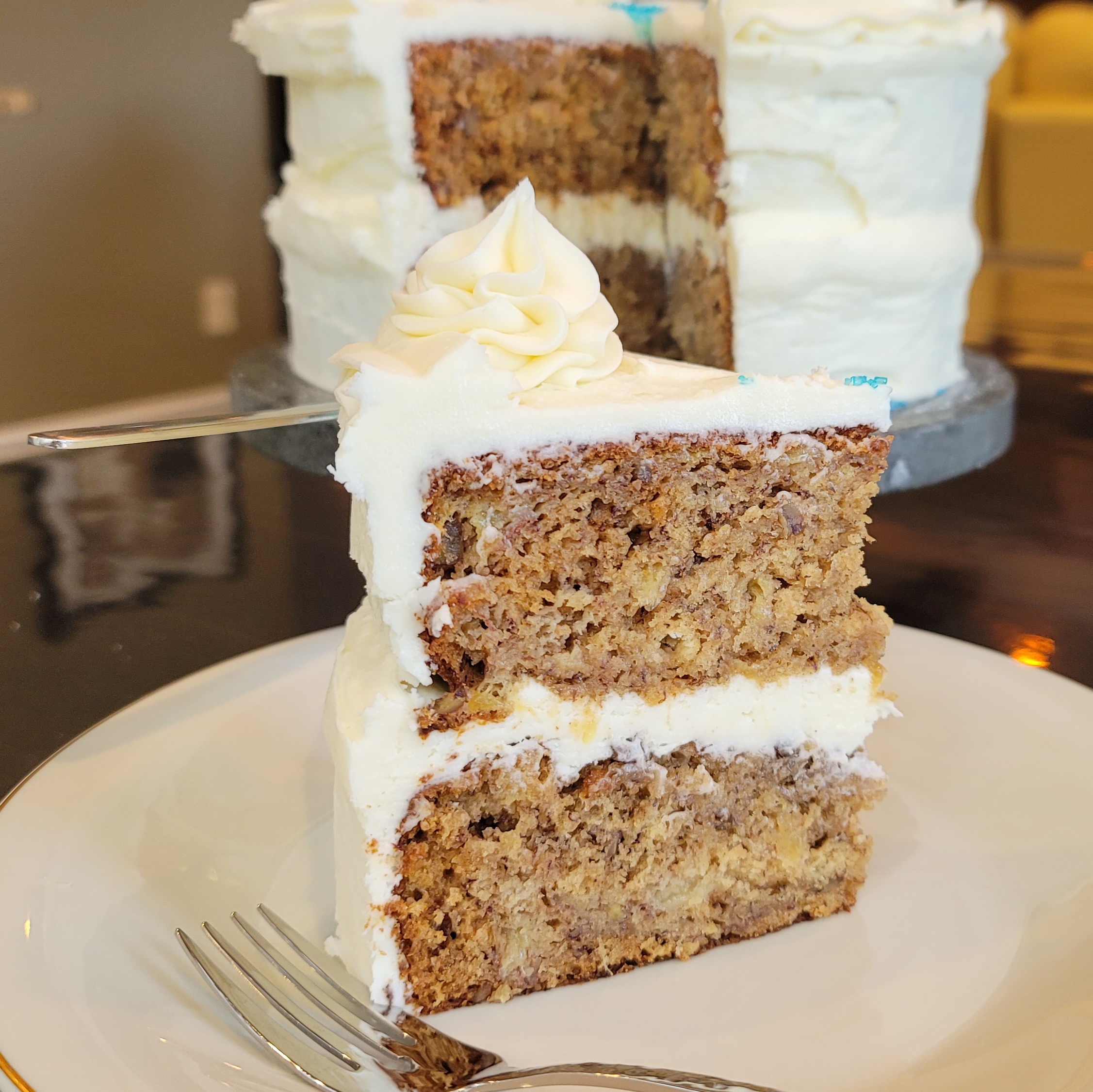 Hummingbird Cake preparation step 3