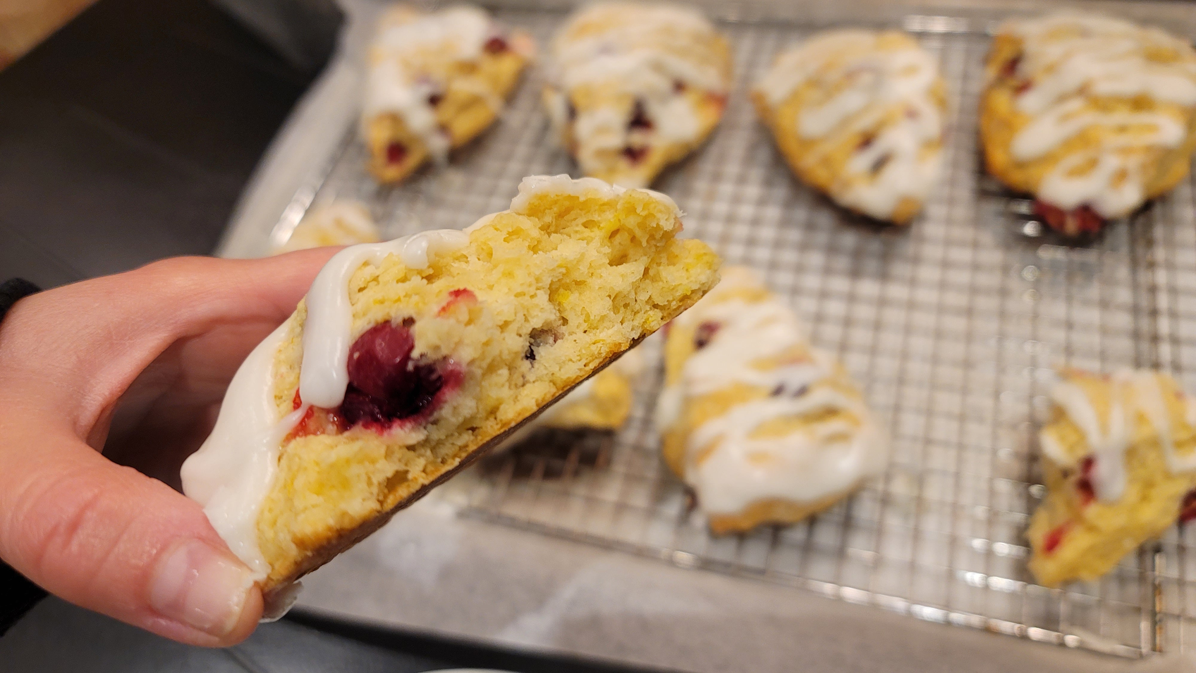 Scones Citron-Canneberge – Légers, Feuilletés et Pleins de Saveurs ! 🍋🍊 preparation step 1