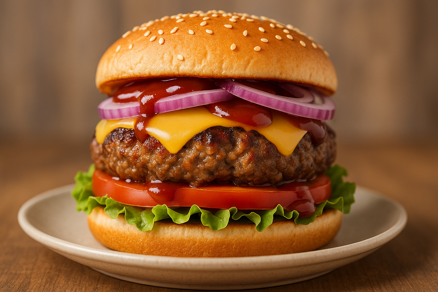 Der saftigste Hackbraten-Burger aller Zeiten – rauchig, würzig und absolut unwiderstehlich