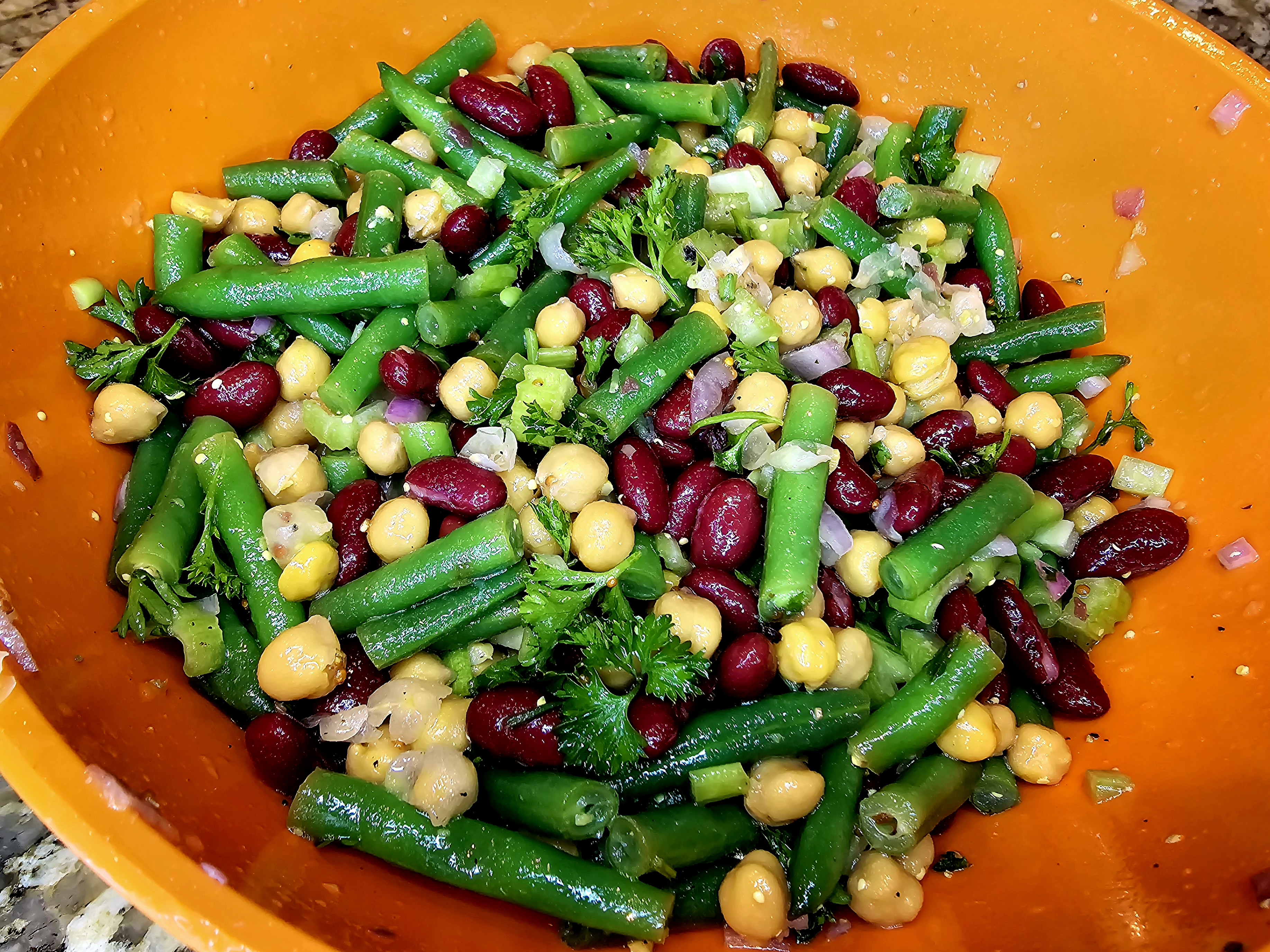 סלט שלושה שעועיות