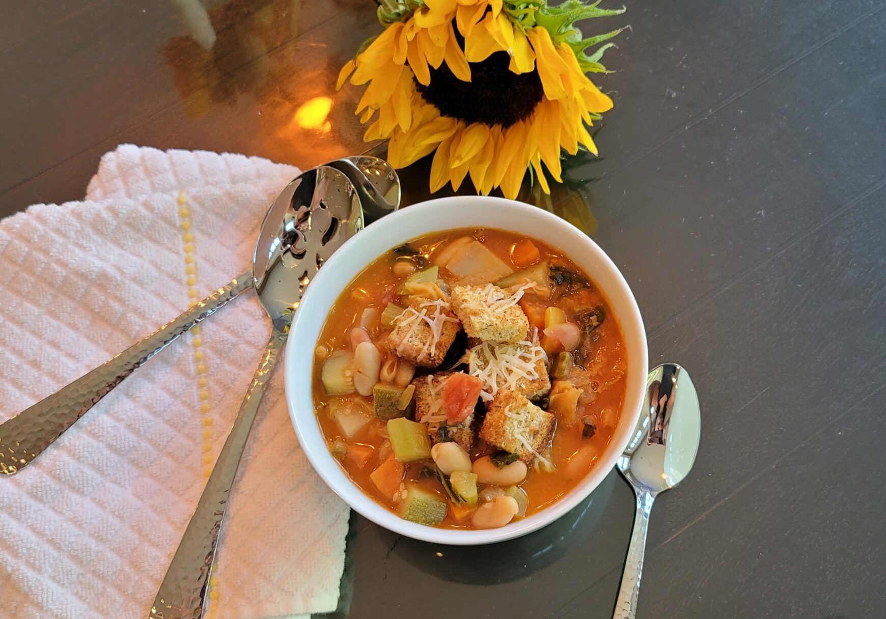 トスカーナ風野菜スープ preparation step 1